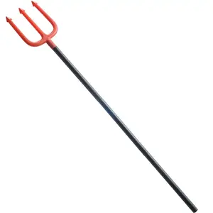 Comparateur de prix : Fourche de Diable - WIDMANN - 114cm - Accessoire de déguisement pour adulte - Rouge