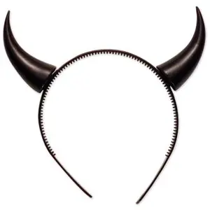Comparateur de prix : Widmann Serre-Tête Cornes De Diable - Noir - Halloween