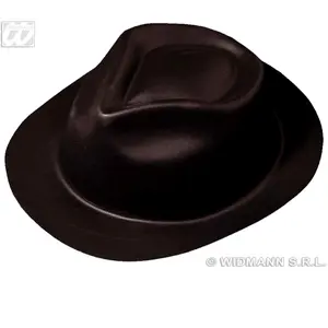 Comparateur de prix : RUE DE LA FETE Chapeau Al Capone Noir