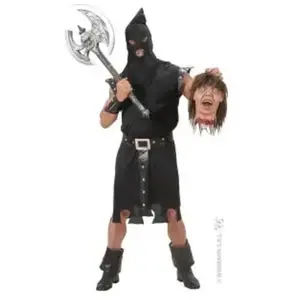 Comparateur de prix : Autre W WIDMANN MILANO Party Fashion - Costume bourreau, noir, médiéval, déguisements de carnaval