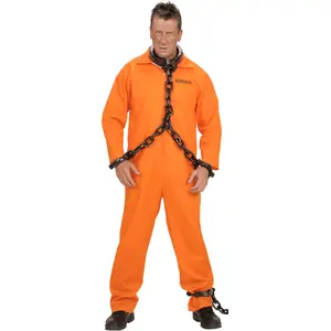 Comparateur de prix : Widmann Déguisement De Prisonnier - Orange - Homme