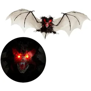 Comparateur de prix : Widmann 10052 10052 Chauve-Souris avec Yeux LED Clignotants, 89 cm, dé...