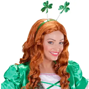 Comparateur de prix : Serre-tête trèfles adulte Saint Patrick taille unique