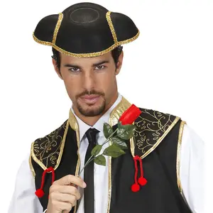 Widmann ? Torero chapeaux en feutre Mens, noir, taille unique, vd-wdm1408e