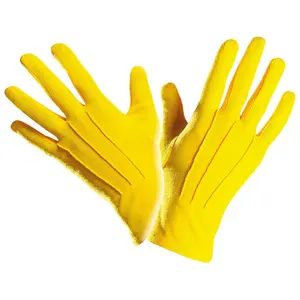 Comparateur de prix : Widmann Gants jaune adulte t. Unique qualite superieure