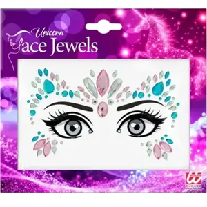 Bijoux Visage Licorne Strass Visage Enfant pas cher