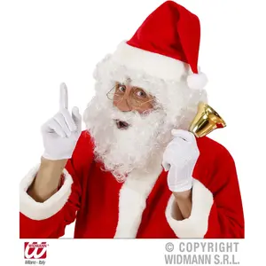 Comparateur de prix : W WIDMANN MILANO Party Fashion Perruque et barbe Père Noël - Santa