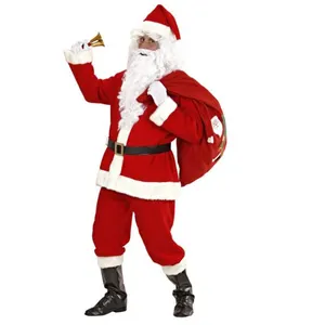 Déguisement Père Noël Américain Complet - WIDMANN - Adulte - Rouge et Blanc - Accessoires InclusVendu parfnac