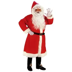 Comparateur de prix : Déguisement Père Noël Européen adulte (complet) L - WIDMANN - Rouge - Polyester - Pour Homme