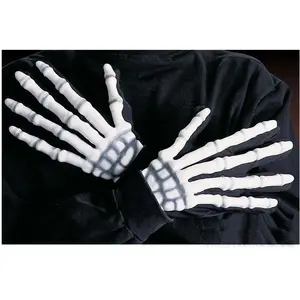Comparateur de prix : Widmann Gants Squelette Adulte 3D Phosphorescent