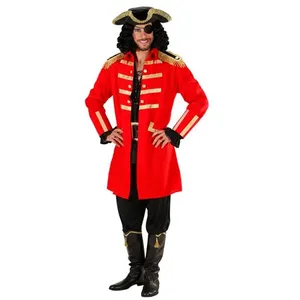 WIDMANN déguisement capitaine pirate royal marines homme - xl - rouge - 8928c