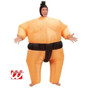 Comparateur de prix : Costume Sumo gonflable - WIDMANN - Costume Sumo gonflable - Beige - Adulte - Intérieur