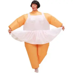 Comparateur de prix : WIDMANN Déguisement humoristique ballerine gonflable adulte taille unique