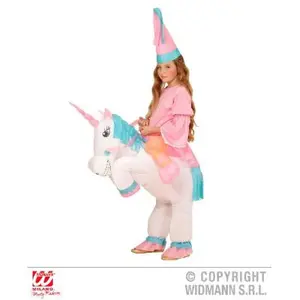 Comparateur de prix : Widmann - Déguisement licorne gonflable enfant