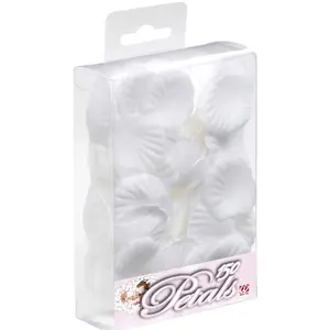 Comparateur de prix : RueDeLaFete Sachet De 150 Pétales De Rose   Blanc