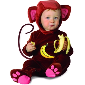 Comparateur de prix : Widmann Aptafêtes - CS805110 - Costume de Bébé Singe Taille 90 cm - 1 à 2 ans