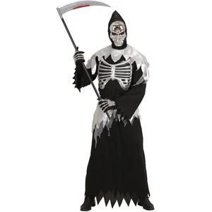 W WIDMANN MILANO Party Fashion - Costume de la Grande Faucheuse, faucheuse, démon, squelette pas cher