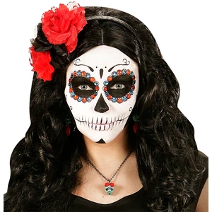 Comparateur de prix : Widmann Déguisement Dia de los muertos adulte avec 40 Strass bleus et rouges - Taille Unique
