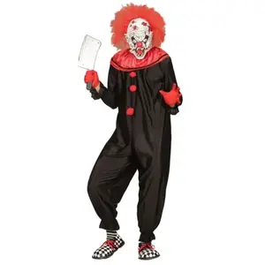 Widmann Combinaison Clown Tueur Noir/Rouge - Taille M pas cher