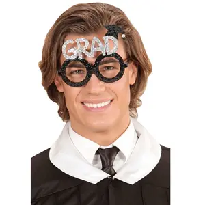 Comparateur de prix : RueDeLaFete Lunettes à Paillettes de Diplômé