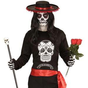 Widmann T-shirt à Manches Longues - Dia De Los Muertos - Adolescent