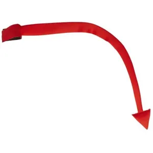 WIDMANN MILANO PARTY FASHION Queue De Démon Pliable 88 Cm - Rouge - Taille Unique