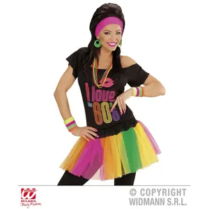 Comparateur de prix : Widmann 05847 ? Neon tütü Costume, Taille Universelle, Multicolore