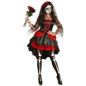 Comparateur de prix : Widmann Costume pour Adulte « Mariée Dia De Los Muertos » - 06112