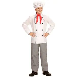 Déguisement Cuisinier Enfant Fille - WIDMANN - 3 pièces - Intérieur pas cher