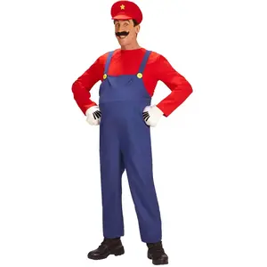 Comparateur de prix : Widmann Déguisement De Plombier Rouge - Super Hydraulique - Homme
