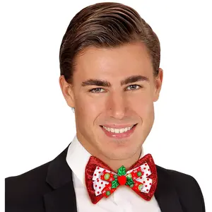 WIDMAN Noeud papillon noël pailleté pas cher