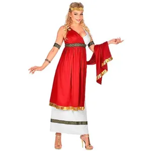 Comparateur de prix : W WIDMANN MILANO Party Fashion déguisement impératrice romaine robe longue femme - m - rouge - 009102