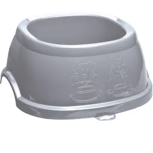 Comparateur de prix : ZOLUX Ecuelle plastique antidérapante 3l n°5 gris pierre