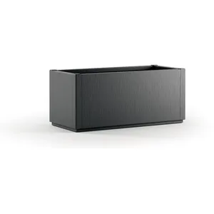 Stefanplast Bac à fleur Ethica rectangulaire 80 cm graphite