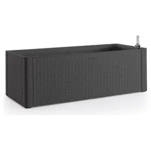 Comparateur de prix : STEFANPLAST Bac à fleurs rectangulaire Natural Delux - 100x43xH33cm - ...