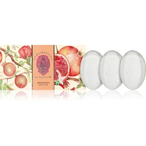 La Florentina Pomegranate Hand Soap ensemble de savons solides 3x150 g pas cher