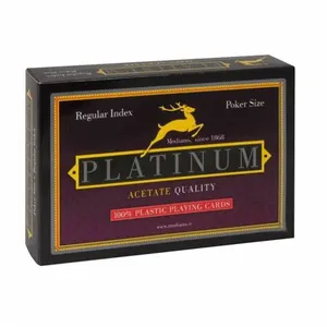 Cartes Production / Poker Production Modiano Ramino Platinum 2 Jumbo Regular Index