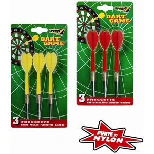 Bersaglio Freccette Mandelli Freccette 3 Pezzi Con Punte Nylon pas cher