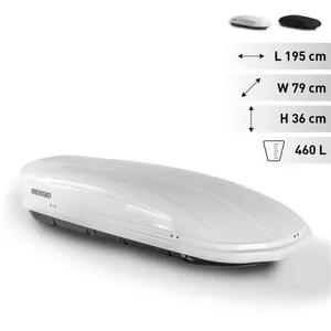 Comparateur de prix : Coffre de toit MENABO MANIA 460 WHITE - 460L