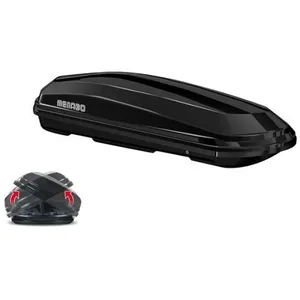 Comparateur de prix : Coffre de toit 450L MENABO DIAMOND 450 DUO Noir-Brillant
