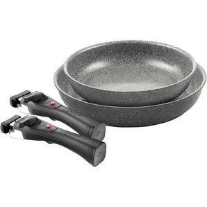 Comparateur de prix : BALLARINI Torre Lot de 2 poêles à frire en céramique 24 + 28 cm Compat...
