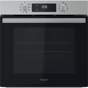 Four intégrable multifonction 71l 60cm catalyse inox Whirlpool OMR553CR0X pas cher