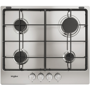 Table de cuisson gaz WHIRLPOOL TKRL 650 IXR pas cher