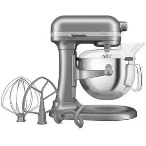 Comparateur de prix : Robot pâtissier multifonction 5.6l 375w argent Kitchenaid 5ksm60spxecu