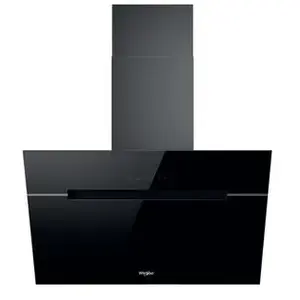 WHIRLPOOL - Hotte aspirante noire - WHVS92FLTK/1 859991652010 pas cher