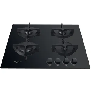 Comparateur de prix : Whirlpool - table de cuisson gaz 60cm 4 feux noir gob616nb - gob616nb