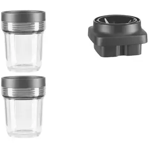 KitchenAid Mini cuve Kitchenaid kit 2 bols 200ml + adaptateur K400/K150