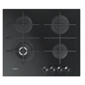 Whirlpool Whirlpool GOWL 628/NB FR Table de cuisson au gaz Noir - 4 foyers pas cher