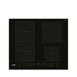 WHIRLPOOL Plaque induction WF S4160 BF 4 FEUX 60 CM pas cher
