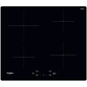 Comparateur de prix : Table de cuisson induction 60cm 4 feux 7200w noir Whirlpool WSQ2160NE